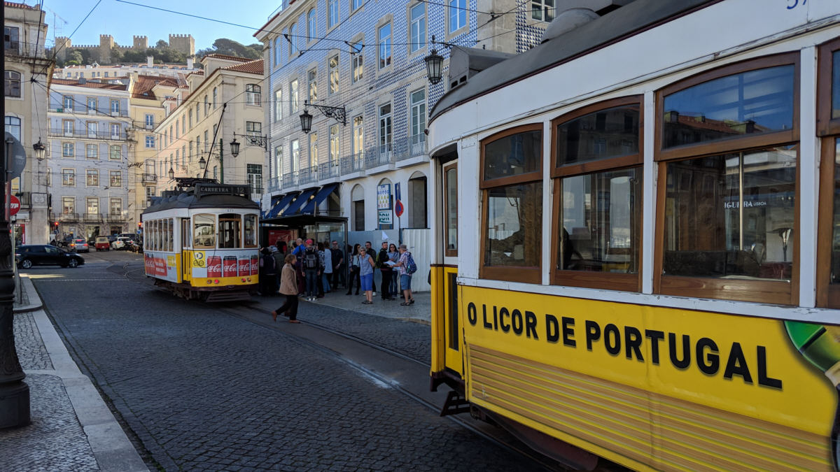 Lisbon tram